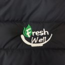 (주)프레시웰푸드 | [컴퓨터자수] 히트 패딩조끼,후리스 카라 / 단체티 후기 / (주)프레쉬웰푸드