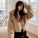 752 | 시어링 퍼 카라 집업 점퍼 jp752 솔직 후기