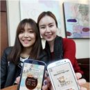 스마트폰(smart phone)과 노인(老人)들 이미지