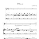 Oblivion (Astor Piazzolla) / "망각" (A. 피아졸라) 악보 이미지