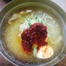 장수밀면 이미지