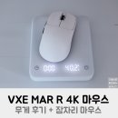 VXE MAD R 4K 무게 후기 + 잠자리 마우스