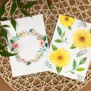 감성 수채화 이미지