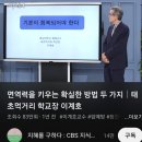 면역력을 키우는 방법2가지 이미지