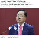 홍준표 “그러게 있을 때 좀 잘하지, 김부겸 지지하니깐 국힘에서 시기 질투 모략해.. 쫒아냈으면 그걸로 시마이” 이미지