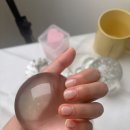 회천센트럴타워 | 양주 덕계 네일,지나오다 봄맞이 화이트 시럽젤네일 찐 후기