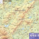 주작산~덕룡산 (전남 강진) 등산지도 이미지