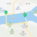 영호대교 북단 아래 이미지