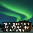 Aurora Stay | 캐나다 옐로나이프 오로라 여행 투어 비용과 숙소 위치 정리