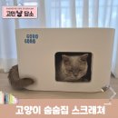고로고로펫 | 고양이 숨숨집 박스 스크래쳐 터널 추천 고로고로