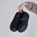 플러스플랫폼 | 모그어스 메리제인 새틴 플러스 플랫폼 플랫 블랙 | 메리제인슈즈 플랫폼슈즈 여성구두