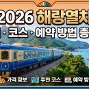 호텔 포시즌 | 2026 해랑열차 가격 코스 예약 방법 총정리