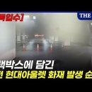 [단독] 블랙박스로 본 '대전 현대아울렛' 화재, '일촉즉발' 내부 상황(영상) 이미지