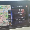 렉서스 아침 출근길 연비 21.5km 이미지