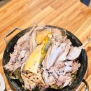 청기와오리촌 | 부천오리고기 몸에 좋은 연잎진흙구이 청기와오리촌