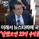 이래서 뉴스타파 기자 출석에 국짐이 발끈했구나 이미지