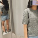 스파 브랜드 간절기 니트 입어봤어요:: 마시모두띠 카라 가디건, h&amp;m 반팔 니트탑 #스페셜포토덤프
