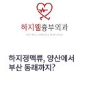 양산하지정맥류 가까운 병원도 많은데, 왜 부산까지 갔을까?