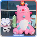 조형물 설치 - 합천군 적중면 | 서울 마스코트 해치와 소울프렌즈 FRP 캐릭터 조형물 제작 설치 후기