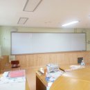 광주동초등학교 무반사 스크린 유리칠판 확장형 시공후기