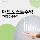 은이수입 | 애드포스트 수익 후기 입금 인증, 7개월간 받은 총액은?