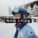 스피드정보통신 | 하이원 유아 스키강습 평일 11시간 후기