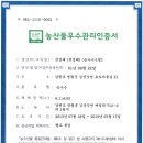 GAP 인증서가 나왔네요. 이미지