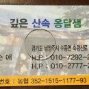 깊은산속옹달샘펜션