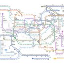 서울시내 지하철 노선 교통흐름(실시간상황) 이미지