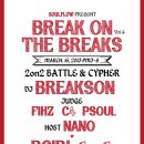 ★ BREAK ON THE BREAKS vol.4 ★ 2013.3.16 SAT 이미지