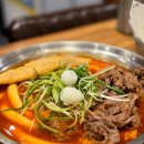 신전떡볶이(명일고덕점) | 청년다방 떡볶이 순한맛 맵기 차돌떡볶이 버터갈릭 감자튀김 강동고덕역점 후기