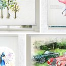 수채화 고급 이미지