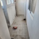 포항 장성럭키 아파트 베란다 곰팡이, 크렉 보수 시공