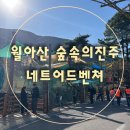 숲속의 휴식 | [진주아이랑]월아산 숲속의진주 네트어드벤쳐 체험후기
