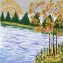 할머니 화가의 따듯한 응원 이미지