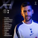 슈퍼컵 토트넘 라인업 이미지