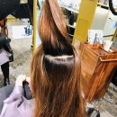 상수 미용실 : 뿌염 + 크리닉 받고왔어요"CHOP헤어" 홍대상수점 보미쌤