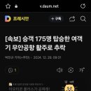 아이고 비행기 추락사고가 속보로 뜨네요 이미지