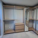 한신1차아파트경로당 | 남양주 한신1차아파트 ㄱ자형 드레스룸 옷장 시공 후기