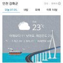 7월5일(수)김포. 강화 날씨 이미지