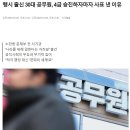 행시 출신 30대 공무원, 4급 승진하자마자 사표 이미지