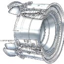 가스터빈 기관 기본 구조 이미지