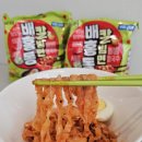 [신상 라면 리뷰] 농심 배홍동 칼빔면 솔직후기 칼로리 건면