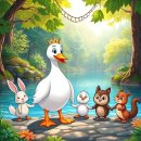 숲속의오리 이미지