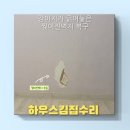 용산-현장-683 | 강아지 벽손상 찢어진벽지 티안나게 복구하기