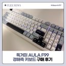 F99 | 10만원 미만 가성비 키보드 추천 독거미 AULA F99 구매 후기
