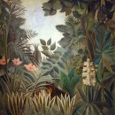 Henri Rousseau (1844-1910, 앙리 루소) / The Sleeping Gypsy 이미지