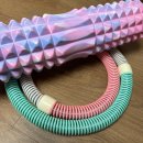 하담컴퍼니 | 접어서 보관되는 스프링 훌라후프 돌리기 뱃살 집중 공략!