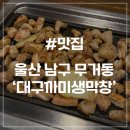 까미생막창 | [울산 무거동 맛집] 대구까미생막창 본점 현지인 맛집