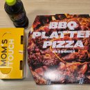 피자와치킨 | 맘스터치 피자앤치킨 버터소금빵 피자, 후라이드 치킨 솔직후기